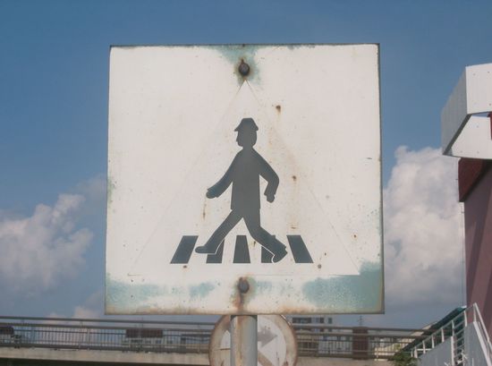 Pedestrians Traffic Signs