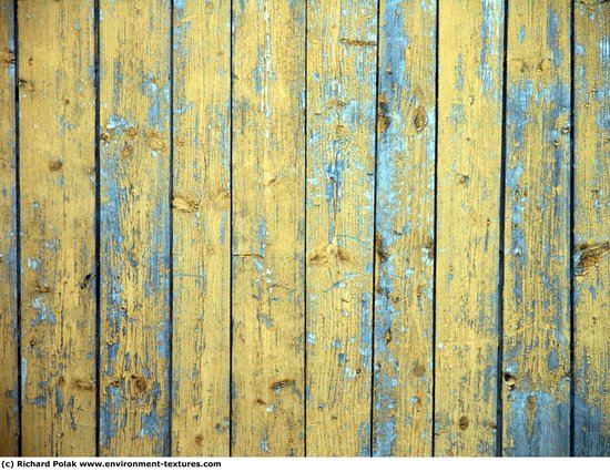 Painted Planks Wood