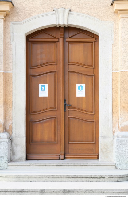 Double Wooden Doors