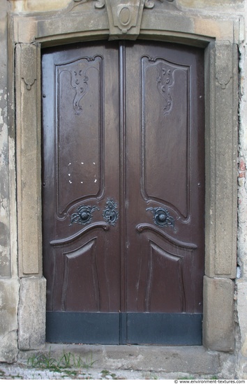 Double Wooden Doors