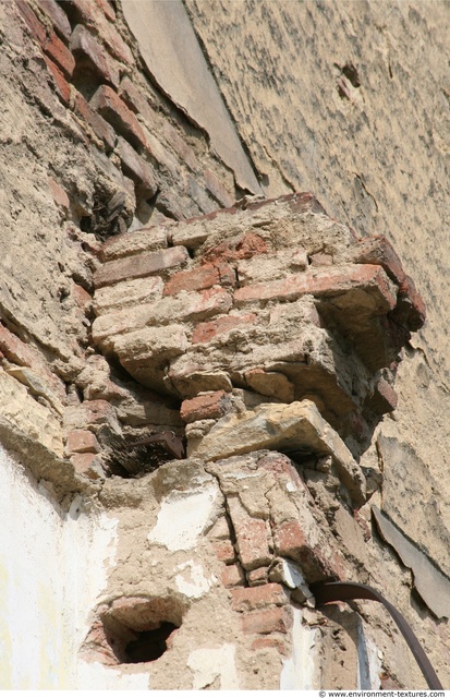 Wall Bricks Damaged