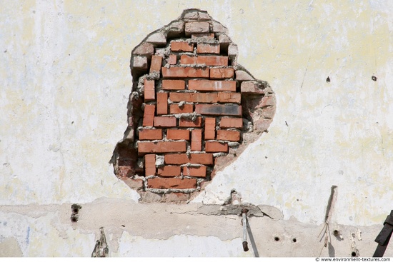 Wall Bricks Damaged