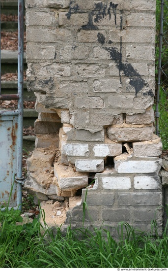 Wall Bricks Damaged