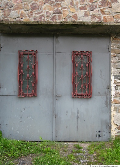 Double Metal Doors