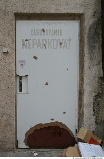 Single Old Wooden Doors