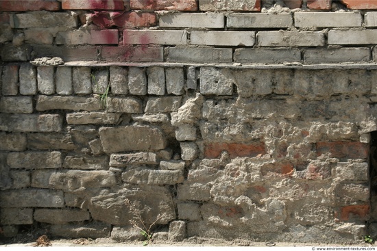 Wall Bricks Damaged