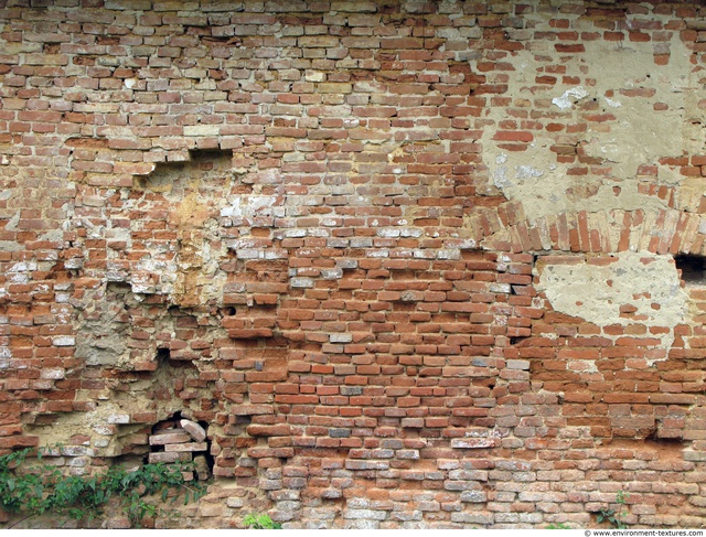 Wall Bricks Damaged