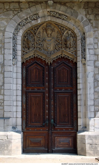 Ornate Wooden Doors