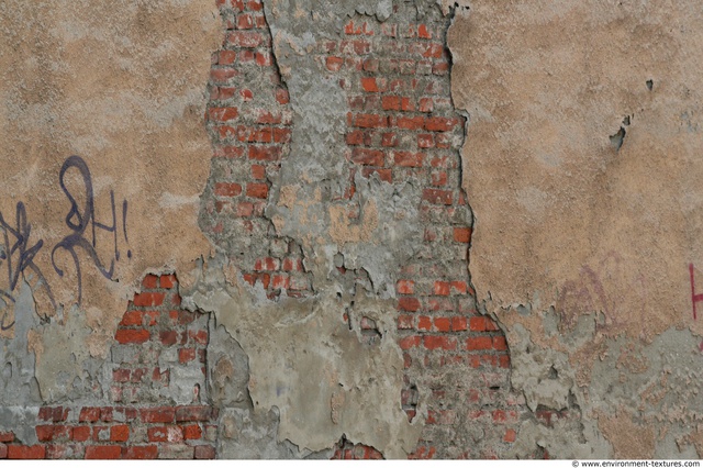 Wall Bricks Damaged