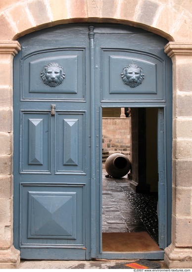 Ornate Wooden Doors