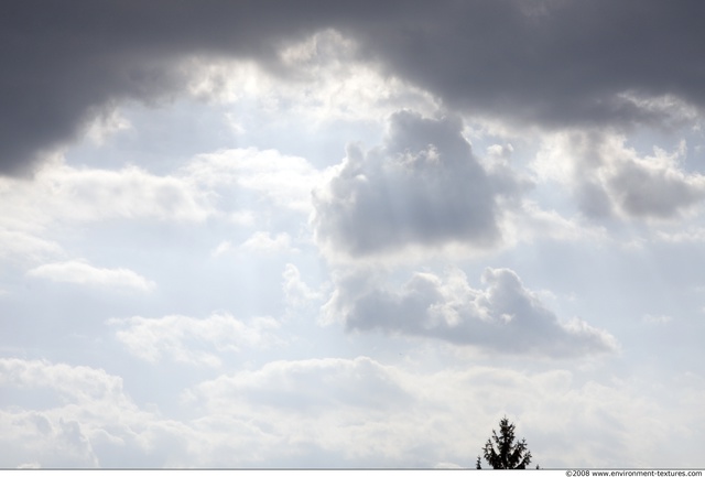 Blue Clouded Skies