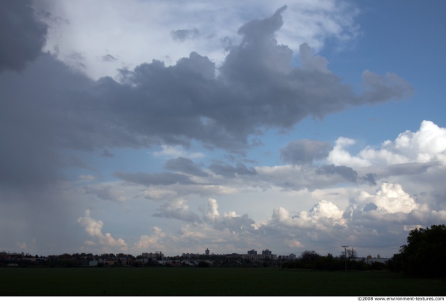 Blue Clouded Skies