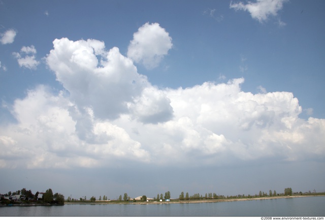 Blue Clouded Skies