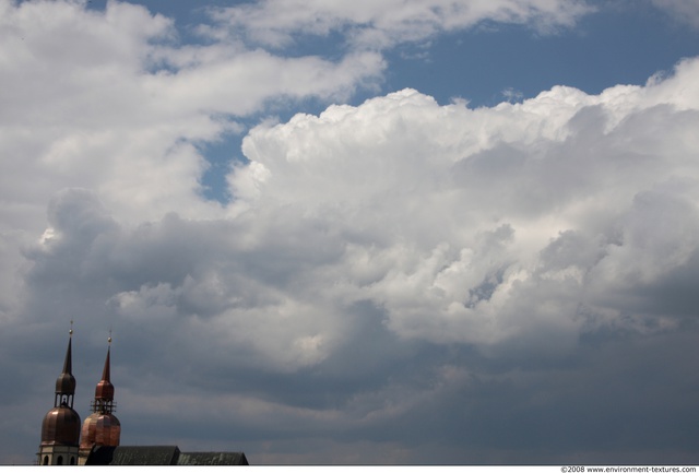 Blue Clouded Skies