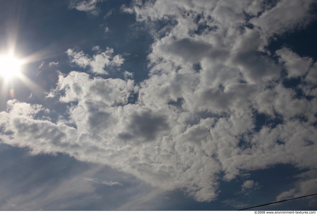 Blue Clouded Skies