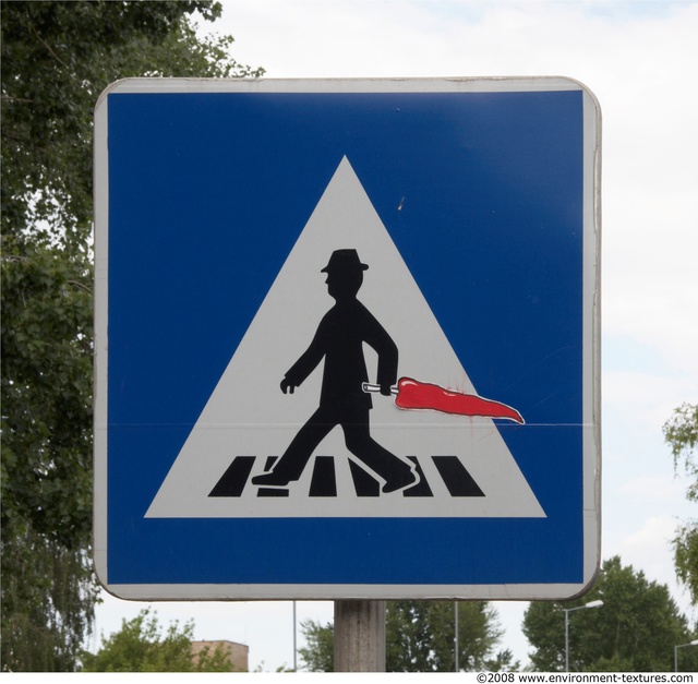 Pedestrians Traffic Signs