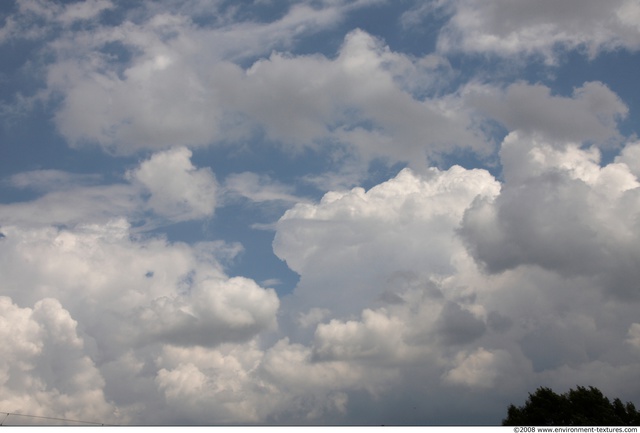 Blue Clouded Skies