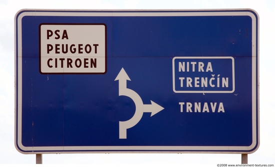 Directional Traffic Signs