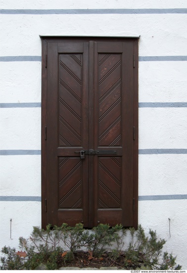 Double Wooden Doors