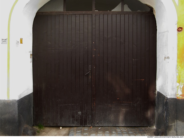 Double Wooden Doors