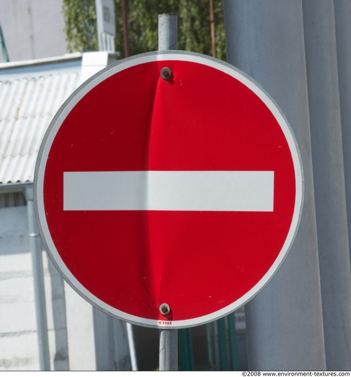 Prohibition Traffic Signs