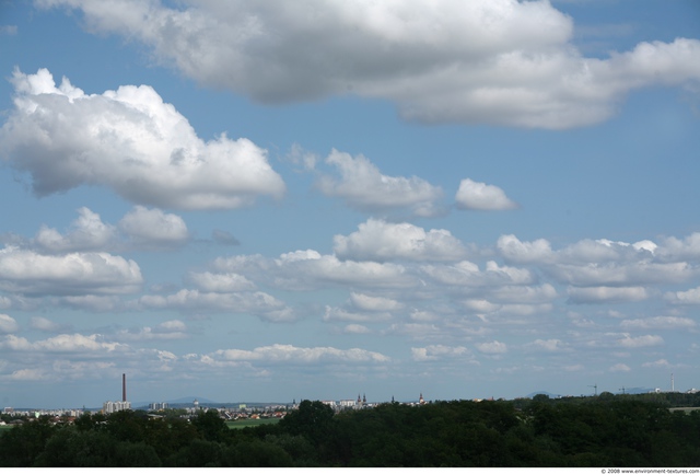 Blue Clouded Skies