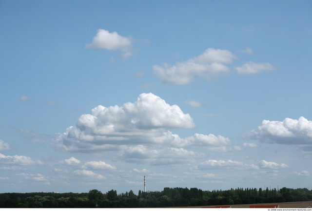 Blue Clouded Skies