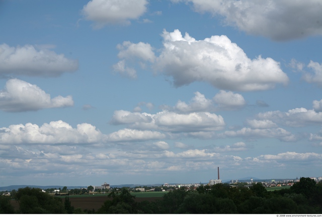 Blue Clouded Skies