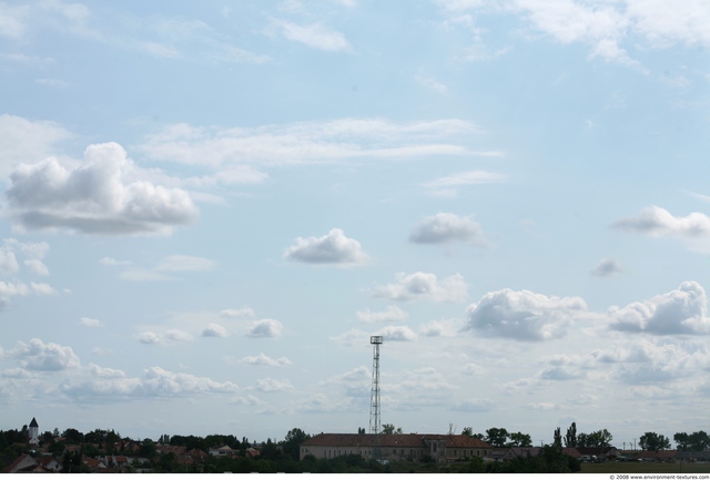 Blue Clouded Skies