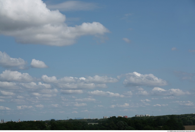 Blue Clouded Skies