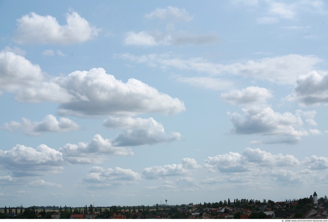 Blue Clouded Skies