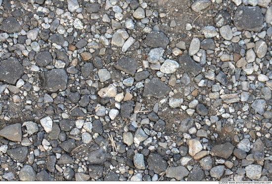 Various Gravel Stone Debris