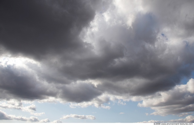 Blue Clouded Skies