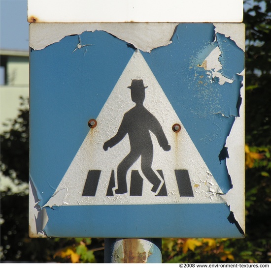 Pedestrians Traffic Signs