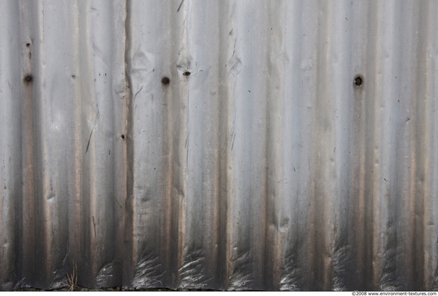 Dirty Corrugated Plates Metal