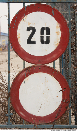 Speed Limit Traffic Signs