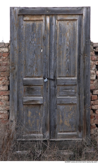 Double Wooden Doors