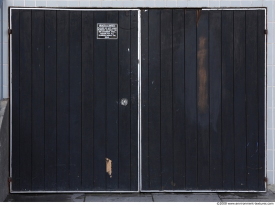 Double Wooden Doors