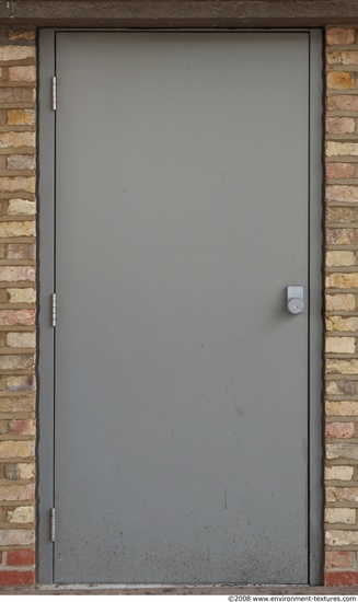 Single Metal Doors