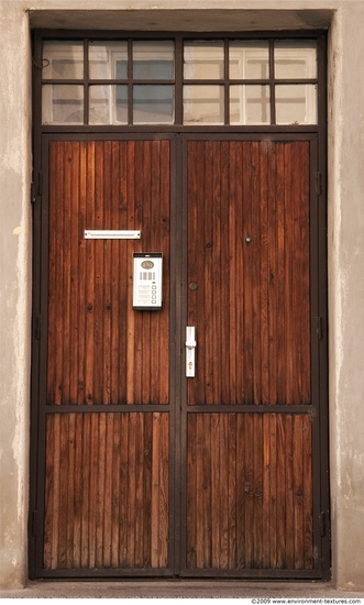 Double Wooden Doors