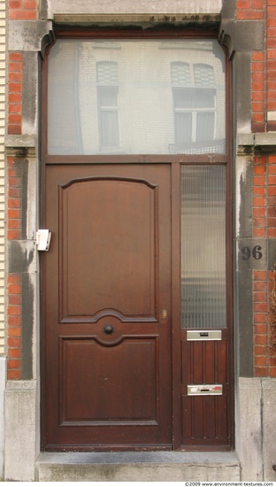 Single New Wooden Doors