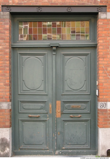 Double Wooden Doors