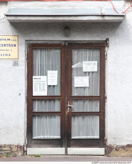 Double Wooden Doors