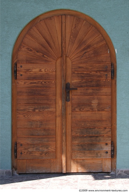 Double Wooden Doors