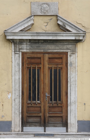 Double Wooden Doors