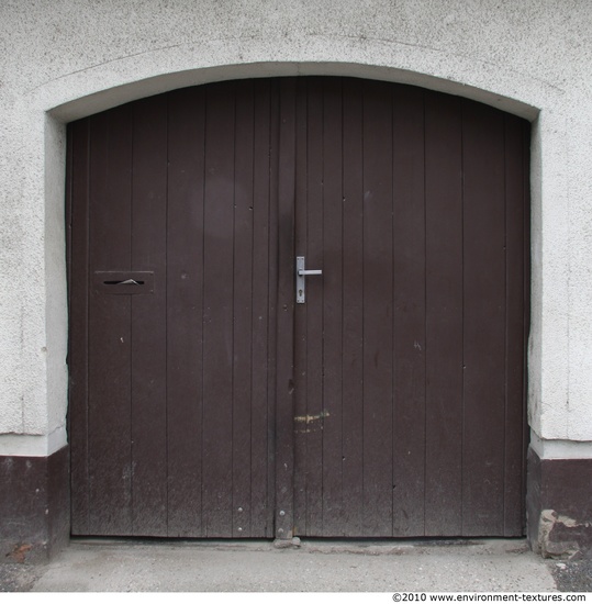 Double Wooden Doors