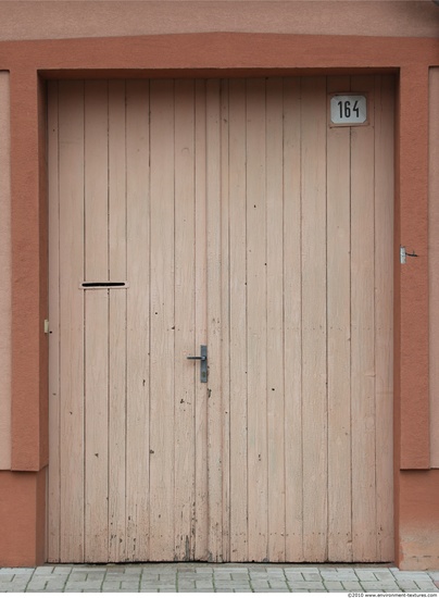 Double Wooden Doors