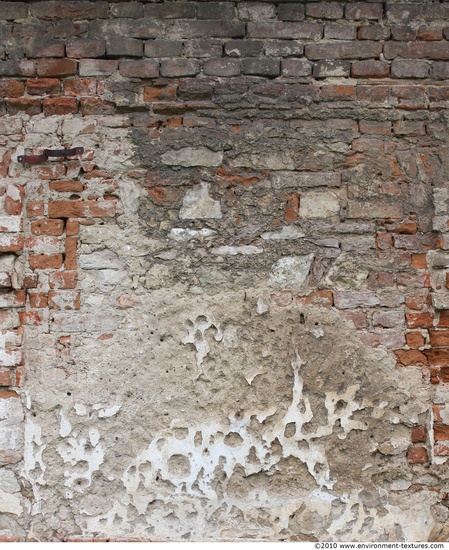 Wall Bricks Plastered