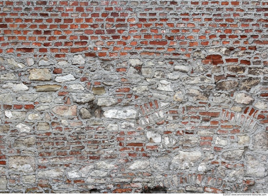 Wall Bricks Plastered