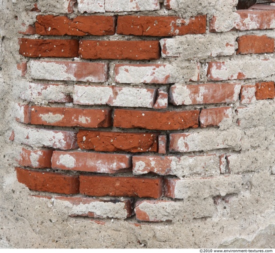 Wall Bricks Plastered